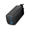 GEMBIRD SZYBKA ŁADOWARKA USB POWER DELIVERY USB TYPU C, 3X USB, 65 W, GAN CZARNA-13385578