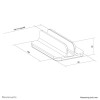 NB AKCESORIA DESK STAND 11-17