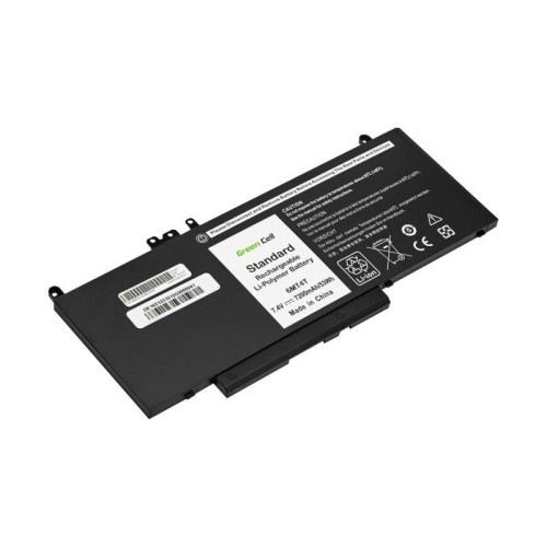 GREEN CELL BATERIA DE162 6MT4T 07V69Y DO DELL LATITUDE E5270 E5470 E5570 7200MAH 7.4V-13305559