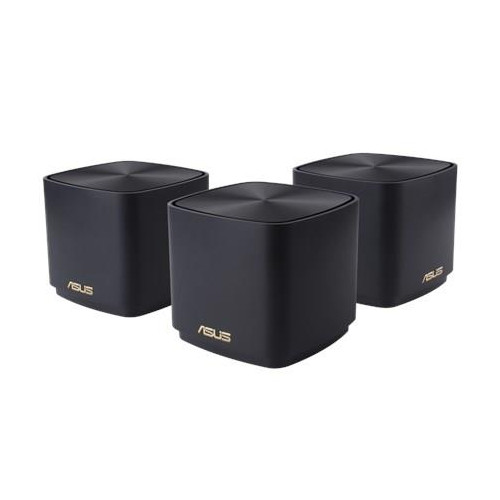 ZenWiFi AX Mini (XD4 Plus) AX1800 Dual-band Mesh WiFi 6 System WiFi 5 (Black - 3 Pack)-13329425