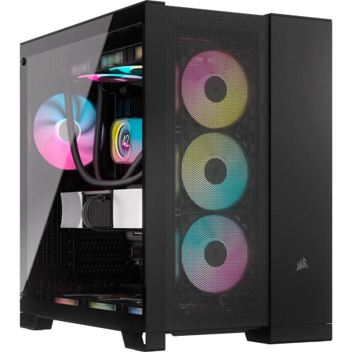 Corsair 6500X Midi-Tower, Szkło Hartowane - czarne-13335849