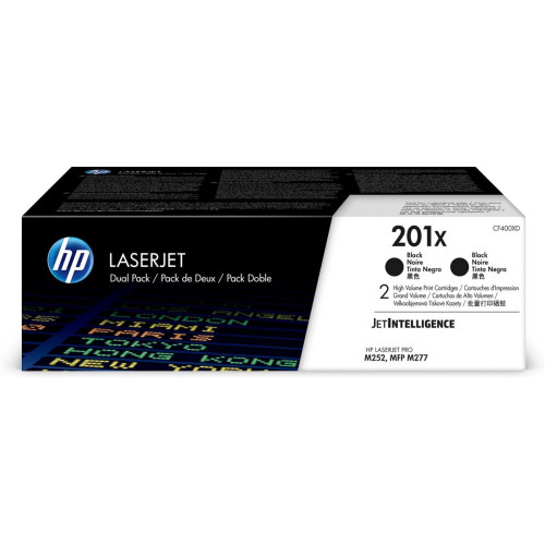 TONER CARTRIDGE 201X BLACK/DUAL PACK-13344786