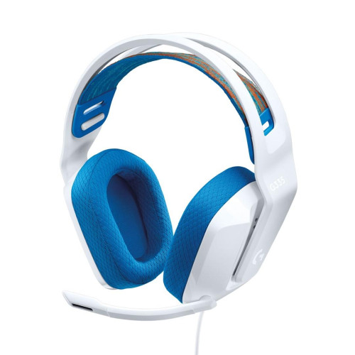 Słuchawki gamingowe przewodowe G335 białe EMEA-13365294