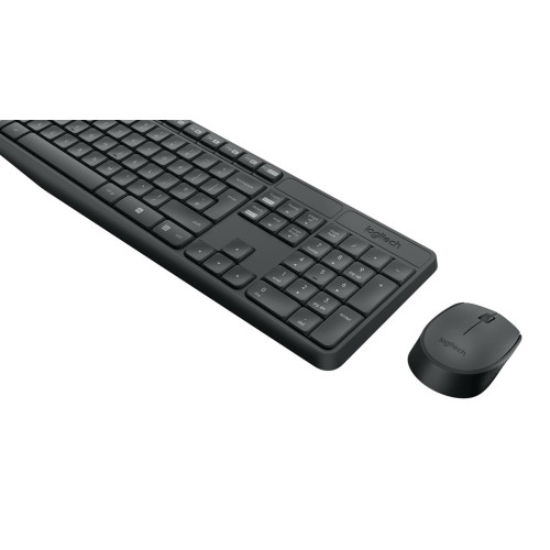 Zestaw klawiatura + mysz membranowa Logitech MK235 920-007931 (USB 3.0; kolor szary; optyczna)-1336842