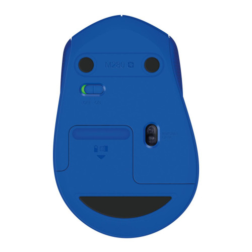 Mysz Logitech 910-004290 (optyczna; 1000 DPI; kolor niebieski-1337025