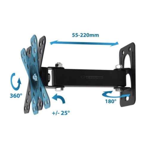 ESPERANZA UCHWYT DO TV 12''-50'' HORUS ERW011-13399692