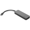 Hub 4-portowy USB-C/4xUSB-A Lenovo (czarny)-13419402