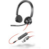Poly Blackwire 3325 Stereo Microsoft Teams Certified USB-C Headset +3.5mm Plug +USB-C/A Adapter-13446790