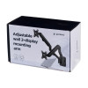 GEMBIRD REGULOWANE RAMIĘ NA 2 MONITORY DO MONTAŻU NA ŚCIANIE 17-27, 100X100MM, DO 7 KG-13454660