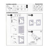 GEMBIRD REGULOWANE RAMIĘ NA 2 MONITORY DO MONTAŻU NA ŚCIANIE 17-27, 100X100MM, DO 7 KG-13454664
