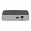 HUB/Koncentrator 4-portowy USB 2.0 HighSpeed, aktywny, czarno-srebrny-13456390