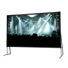 Ekran ramowy FOLD 380, 16:9, 426.4 x 249 cm, czarne ramki, Matt White-594970