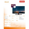 Monitor 27.0 ThinkVision P27u-20 WLED LCD 62CBRAT6EU-13457562