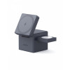Ładowarka 3-in-1 Cube MagSafe szara-13459097