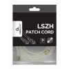 Patch cord kat.6A S/FTP LSZH 15m szary-13460314