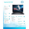 Notebook Inspiron G16 7630 Win11Pro i9-13900HX/32GB/1TB SSD/16.0 QHD+/GeForce RTX 4070/Cam & Mic/WLAN + BT/Backlit Kb/6 