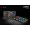Klawiatura mechaniczna bezprzewodowa PHENIX, Gateron Yellow Pro, Pudding-13461181
