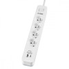 Listwa antyprzepięciowa PROTECT 4PL 1A1C USB T/LZ12-PRO015/1000-13462584