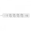 Listwa antyprzepięciowa PROTECT 4PL 1A1C USB T/LZ12-PRO015/1000-13462586