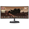 Monitor 34 cale GM34-CWQ2 UWQHD 180 Hz HDMI DP USB-C USB-B kontrola wysokości 0-80 mm Głośnik-13464206