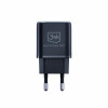 Ładowarka sieciowa 20W 1xUSB-C +USB-A PD QC bez kabla Czarna-13465120