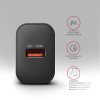 ACU-QC18 Ładowarka sieciowa QC 18W, 1x port USB-A, QC3.0/AFC/FCP/SMART Czarna-13465537