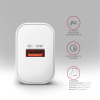 ACU-QC18W Ładowarka sieciowa QC 18W, 1x port USB-A, QC3.0/AFC/FCP/SMART Biała-13465545