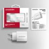 ACU-QC18W Ładowarka sieciowa QC 18W, 1x port USB-A, QC3.0/AFC/FCP/SMART Biała-13465548
