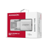 ACU-QC18W Ładowarka sieciowa QC 18W, 1x port USB-A, QC3.0/AFC/FCP/SMART Biała-13465549