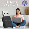 Adapter bezprzewodowy Ultra szybki mini WiFi Standard AC | BT 4.0USB | 600Mbps-13466464