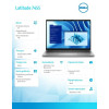 Notebook Latitude 7455 Win11Pro Snapdragon X Plus 10C 16GB/512GB SSD Gen4/14.0 QHD+ Touch/UMA GPU/FgrPr/FHD/IR Cam/Mic/W