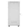 Szafa stojąca rack 19'' 42U 800x1000 szara drzwi szkalne flat pack-13468521