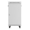 Szafa stojąca rack 19'' 22U 600x800 szara drzwi szklane LCD flack pack-13468546