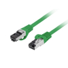 Patchcord kat.8.1 S/FTP LSZH CU 5m zielony fluke passed-13468798