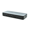 Stacja dokująca Thunderbolt4 2x Display Docking Station Gen3 7x USB, 2.5 GLAN PowerDelivery 92 W kabel TB4 1m