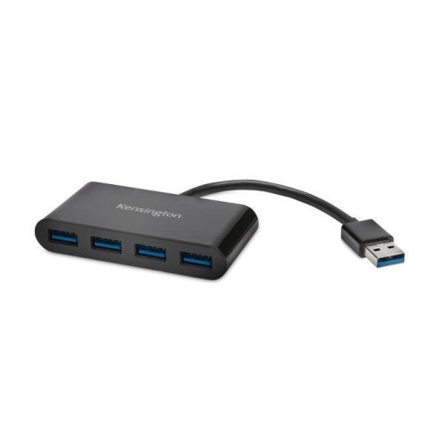 KENSINGTON UH4000 4-PORT HUB/4XUSB 3.0 BLACK-13419379