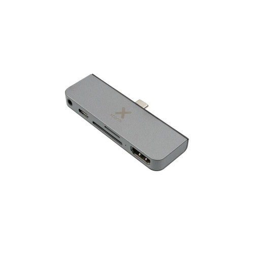 XTORM Adapter USB-C Hub 5w-1 szary-13419407