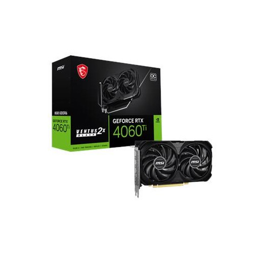 VGA PCIE16 RTX4060TI 8GB GDDR6/4060TI 8G VEN 2X BLK E1 OC MSI-13428421