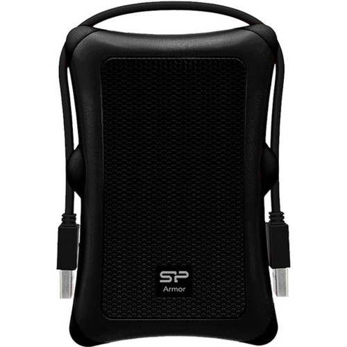 Dysk zewnętrzny HDD Silicon Power Armor A30 (2TB; 2.5"; USB 3.2; 5400 obr/min; Black; SP020TBPHDA30S3A)-1343090