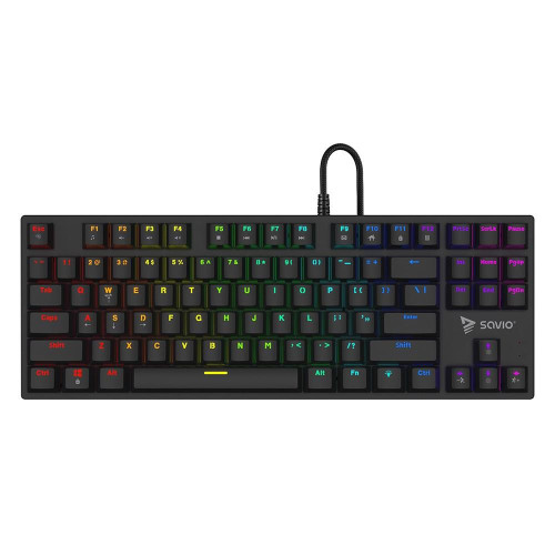 SAVIO KLAWIATURA MECHANICZNA RGB OUTEMU BLUE TEMPEST X2-13436630