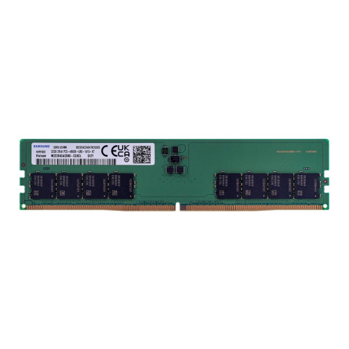Samsung UDIMM non-ECC 32GB DDR5 2Rx8 4800MHz PC5-38400 M323R4GA3BB0-CQK-8464291