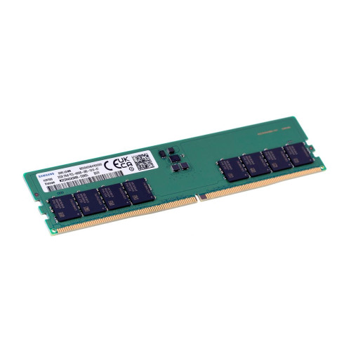 Samsung UDIMM non-ECC 32GB DDR5 2Rx8 4800MHz PC5-38400 M323R4GA3BB0-CQK-13445995