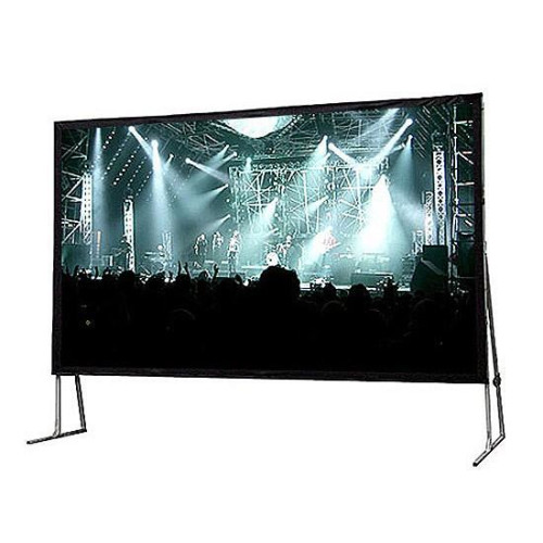 Ekran ramowy FOLD 380, 16:9, 426.4 x 249 cm, czarne ramki, Matt White-594970