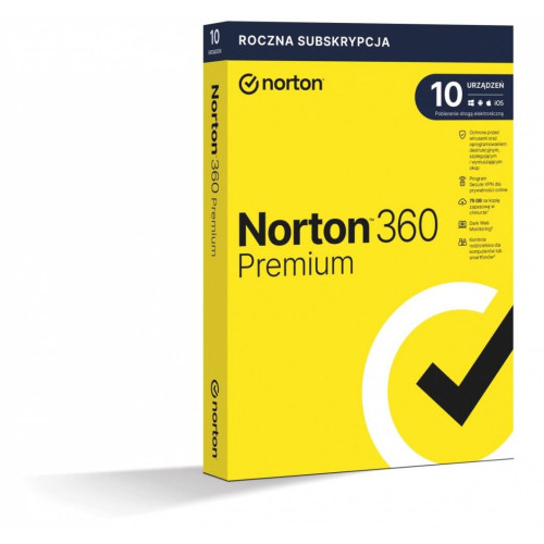 *Norton 360 PREMIUM 75GB PL 1U 10Dvc 1Y 21408749 -1071352