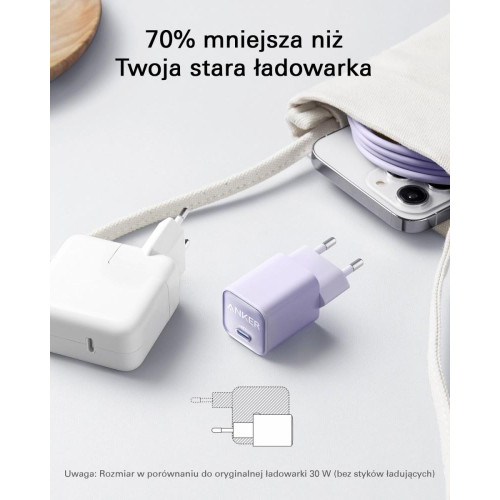 Ładowarka 511 Nano III 30W GaN USB-C biała-13458249