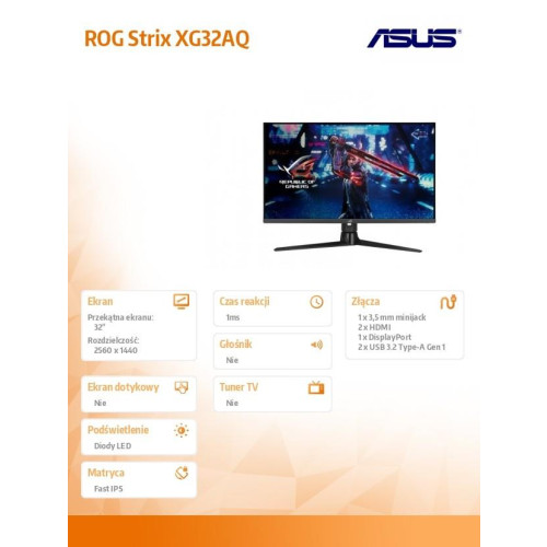 Monitor ROG Strix 32 cale XG32AQ-13458402
