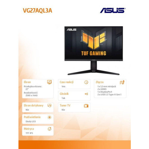 Monitor 27 cali VG27AQL3A-13458992