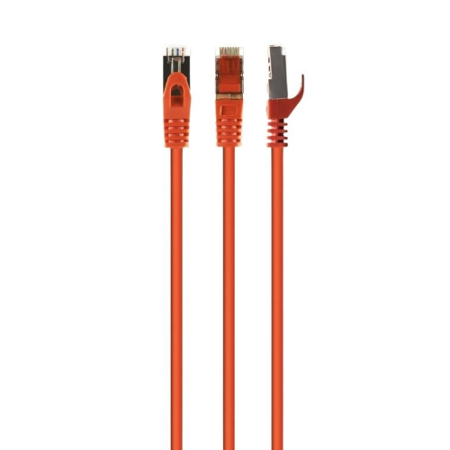 Patch cord kat.6A S/FTP LSZH 20m pomarańczowy