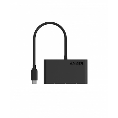 Hub 4w1 10Gbps USB-C Czarny-13460722