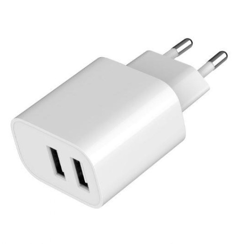 Ładowarka USB-Ax2 2.4A biała-13462157